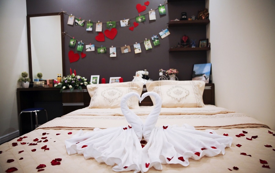 Những kiểu trang trí phòng cưới đơn giản, đẹp mắt dành cho các cặp đôi