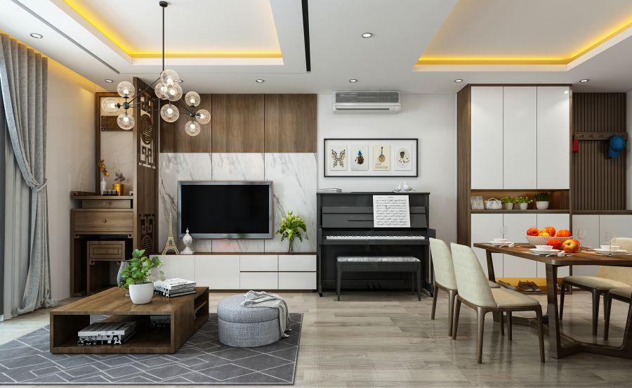 Mẫu thiết kế, thi công nội thất My House